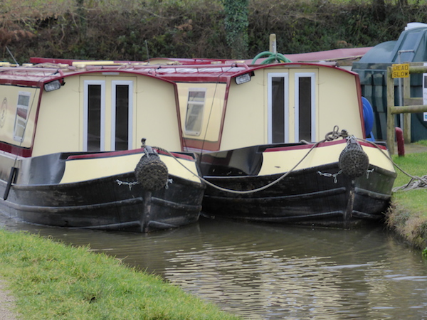 Boats at Goytre Marina